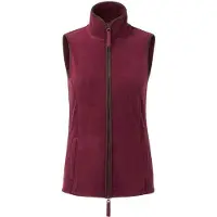 Premier Dames/dames Artisan Fleece Gilet (Bourgogne/Bruin)