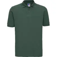 Russell athletic Russell Heren 100% Katoenen Korte Mouw Poloshirt (Fles groen)