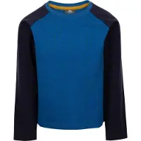 Trespass Jongens Colley T-shirt met lange mouwen (Blauw)