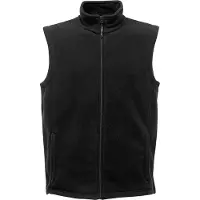 Regatta Heren 210 Microfleece Bodywarmer / Gilet (Zwart)