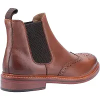 Cotswold Cotwold Mens Siddington Leder Elasticated Dress Boot (Bruin)