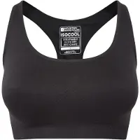 Mountain Warehouse Dames/Dames Anti-Chafe Naadloze Sportbeha (Zwart)
