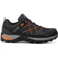 Regatta Heren Samaris III Laag Loopschoenen (Graniet/Blazuur Oranje)