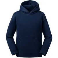 Russell athletic Russell Kinderen/kinderen Authentieke Sweatshirt met kap (Franse marine)