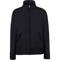 Fruit Of The Loom Dames/Dames Lady Fit Sweatjack (Zwart)