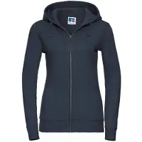 Russell athletic Russell Dames/Dames Authentic Full Zip Hoodie (Franse marine)