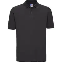 Russell athletic Russell Heren 100% Katoenen Korte Mouw Poloshirt (Zwart)