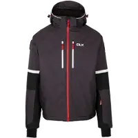 Dlx Trespass Heren Mackle Ski jas (Donkergrijs)