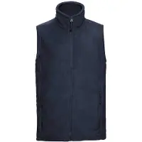 Russell athletic Russell Heren fleece gilet voor buiten (Franse marine)
