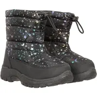 Mountain Warehouse Toddler Caribou Adaptive Tie Dye Snow Boots (Iriserende)