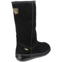 Rocket dog Dames/Dames Sugardaddy Suede Pull-On Laarzen (Zwart)