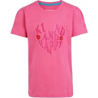 Regatta Kinderen/Kinderen Bosley VII Tekst T-Shirt (Flamingo Roze)