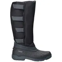 Cotswold Dames/dames Kemble Knee High Wellington Boots (Zwart)