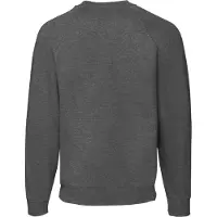Fruit Of The Loom Volwassenen Unisex Klassiek Raglan Sweatshirt (Donkere Heide)