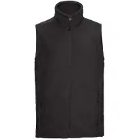 Russell athletic Russell Heren fleece gilet voor buiten (Zwart)