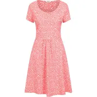 Mountain Warehouse Dames Orchid All-Over Print UV Bescherming Jurk (Rood)