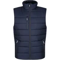Regatta Thermische bodywarmer Navigate voor heren (Marine/Seal Grijs)