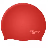 Speedo Kinderen/Kinderen Siliconen Badmuts (Rood)