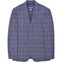 Lambretta Heren Bradley Geruite Blazer (Leisteen)