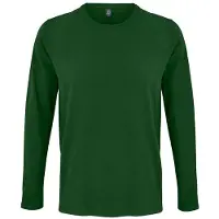 Sols Heren Keizerlijk T-Shirt met lange mouwen (Fles groen)
