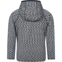 Mountain Warehouse Kinder Marathon Stripe Volledige Rits Hoodie (Zwart)