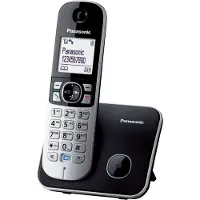Panasonic KX-TG6811 - Téléphone sans fil avec ID d'appelant - DECTGAP - noir
