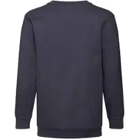 Fruit Of The Loom Kids / Kinderen Klassieke Drop Schouder Sweatshirt (Deep Navy)