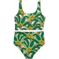Regatta Dames/Dames Orla Kiely Tropical Omkeerbaar Bikiniset (Groen)