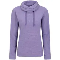 Mountain Warehouse Dames/Dames Hebridean Cowl Neck Fleece Top (Druif)