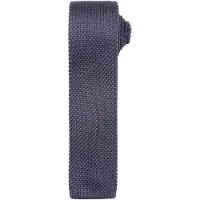 Premier Unisex gebreide stropdas voor volwassenen (Zwart)