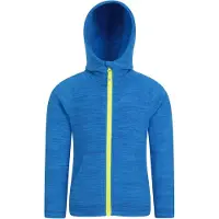 Mountain Warehouse Snowdonia II Full Zip Hoodie Kinderen/Kinderen (Blauw)