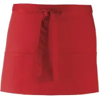 Premier Dames/Dames Kleuren 3 Zakschort / Werkkleding (Rood)
