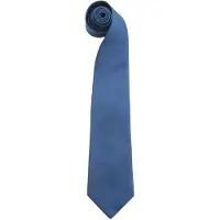 Premier Mannen 'Kleuren' Effen Mode / Zakelijke Stropdas (Koninklijk)