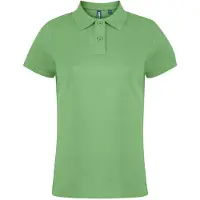 Asquith & Fox Dames/dames Poloshirt met korte mouwen en effen mouwen (Kalk)