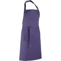 Premier Dames/Dames Kleuren Bipschort Met Zak / Werkkleding (Pakket van 2) (Paars)