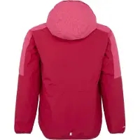 Regatta Reflecterende kinder/Kids Volcanics VIII Terrain Print Jas (Diep roze/heet roze)