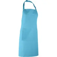 Premier Dames/Dames Kleuren Bipschort Met Zak / Werkkleding (Pakket van 2) (Turquoise)