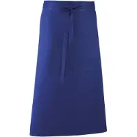 Premier Unisex Kleuren Barschort / Werkkleding (Lange Continentale Stijl) (Pakket van 2) (Koninklijk)