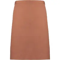 Premier Dames/Dames Mid-Length Apron (Pakket van 2) (Kastanje)