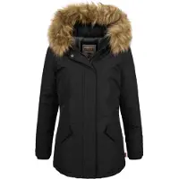 Lonsdale Winterparka 'Kimmeridge' zwart
