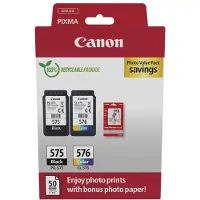 Canon PG-575/CL-576 Cartridge + Fotopapier