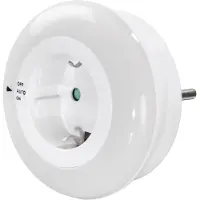 Hama Led-nachtlampje LED nachtlampje met stekker, lichtsensor, aanrakingbescherming