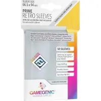 GameGenic Prime Retro Sleeves 66.5x94mm Retro (Colorcode: GREY) (50 stuks)
