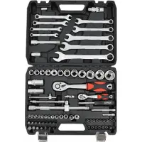 AWTOOLS sleutelsset, 82-delig, 1/2" / 1/4"