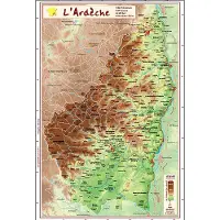 Georelief Ardèche