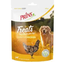 Prins Treats Chicken (kip) hondensnack (120g) 2 + 1 gratis