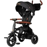Q-Play New Rito Star Deluxe Tricycle Stroller Zilver