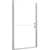 vidaXL Douchedeur mat 100x178 cm gehard glas