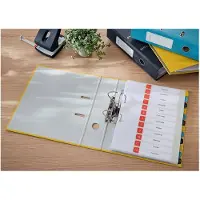 Leitz Cosy Printbare PP Tabbladen - 1-12 Numerieke Tabbladen - Tabbladen a4 - Tabbladen Voor Ordners