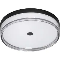 Eth Led plafonnière Jill Ø 30cm - zwart